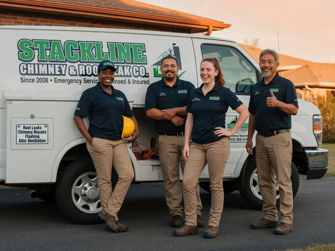 Chimney flashing repair company in Wilton, ME